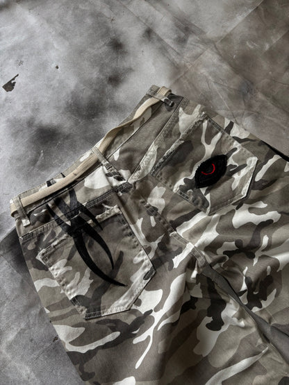 Tribal Camo Jeans – WHITE