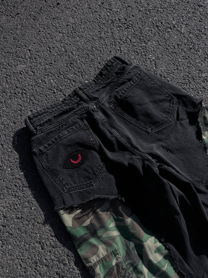 EY¢ Jorts – SPLIT CAMO