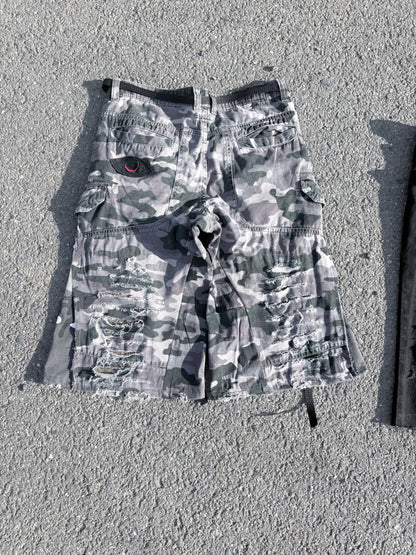EY¢ Jorts – GRAY CAMO