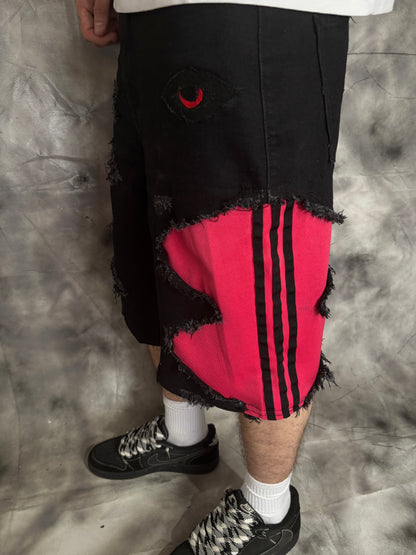 Jorts – BLACK STRIPES