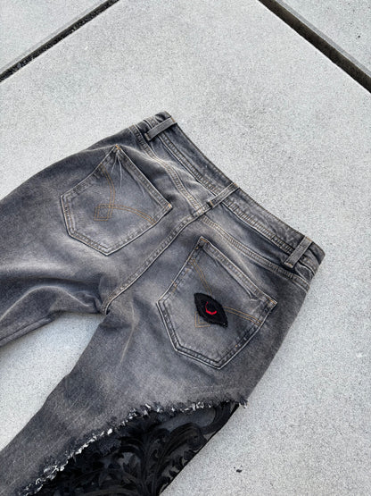 EY¢ Lace Jeans – GRAY
