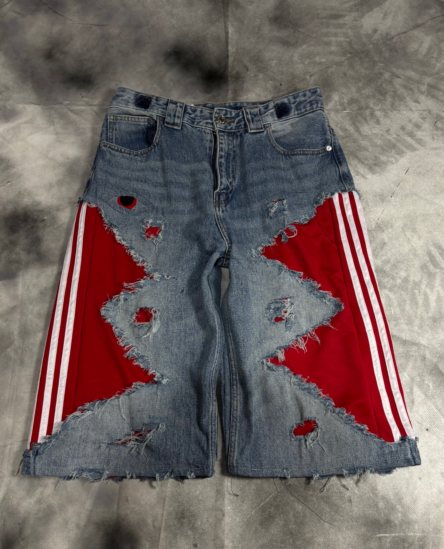 Jorts – BLUE DENIM STRIPES