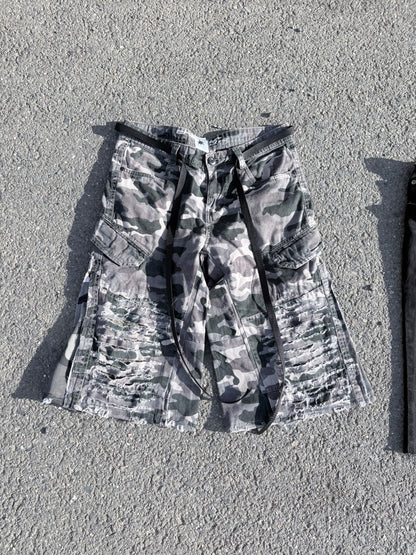 EY¢ Jorts – GRAY CAMO