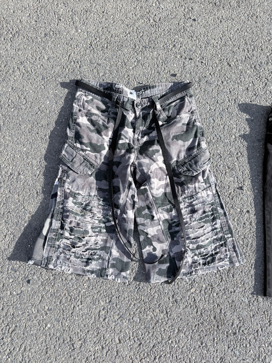 EY¢ Jorts – GRAY CAMO