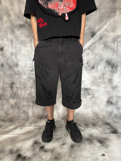 Jorts – BLACK STRIPES