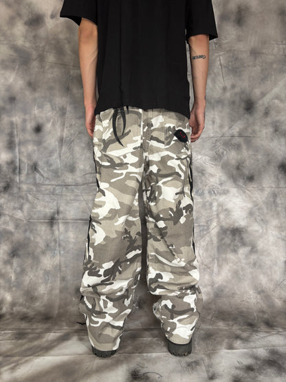 Tribal Camo Jeans – WHITE