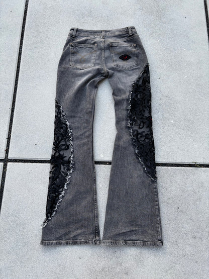 EY¢ Lace Jeans – GRAY