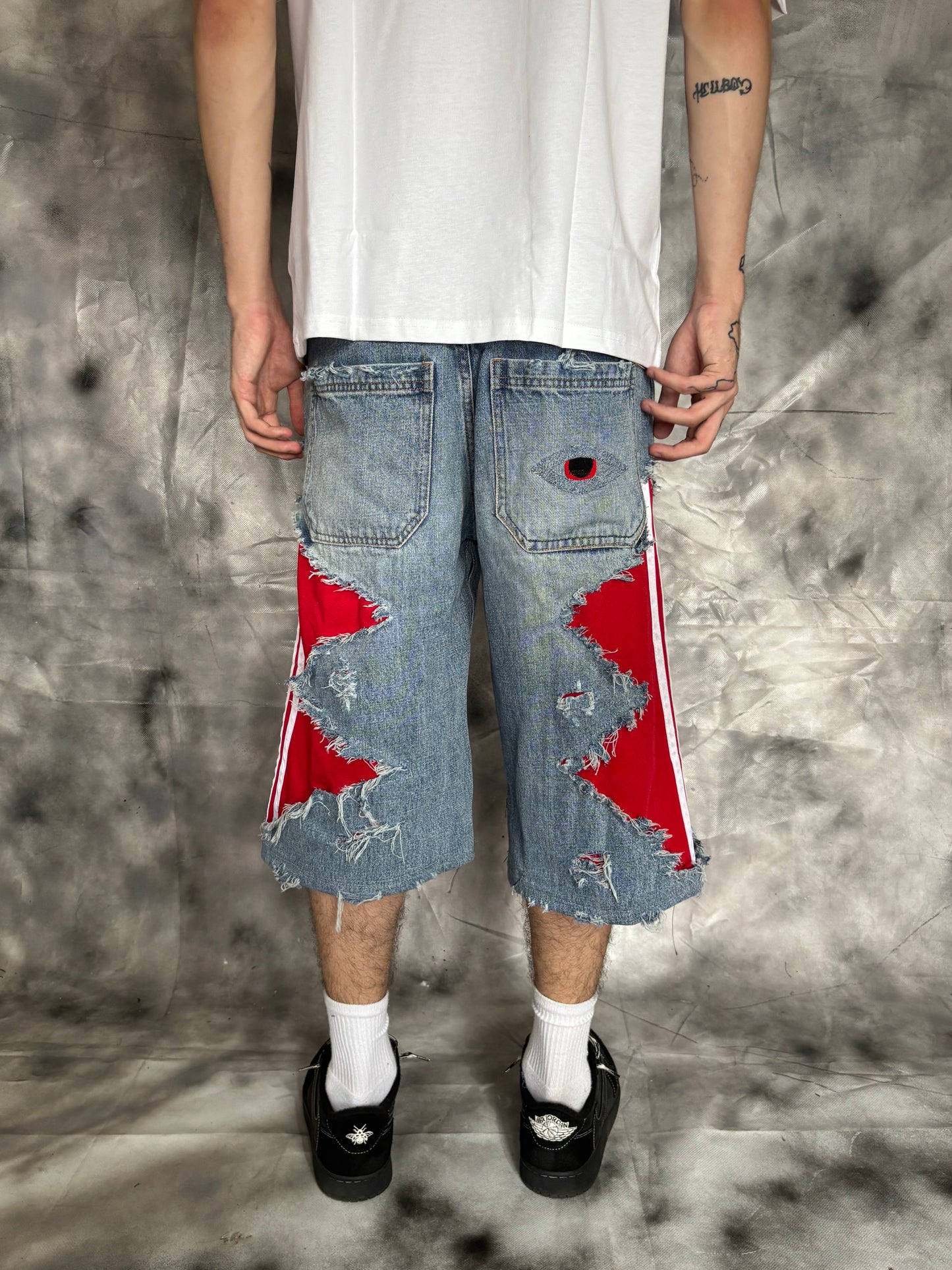 Jorts – BLUE DENIM STRIPES