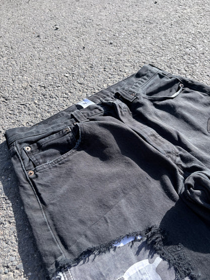 EY¢ Jorts – SPLIT CAMO WHITE