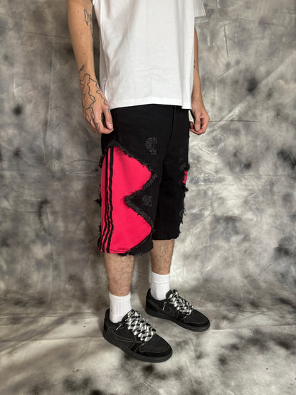 Jorts – BLACK STRIPES