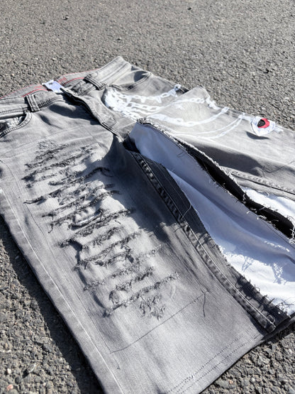 EY¢ Chain Jorts – GRAY
