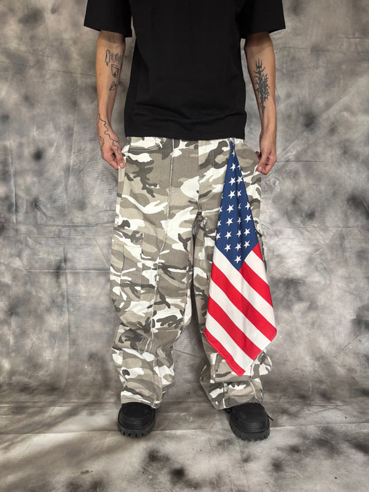 Cargo Camo – WHITE