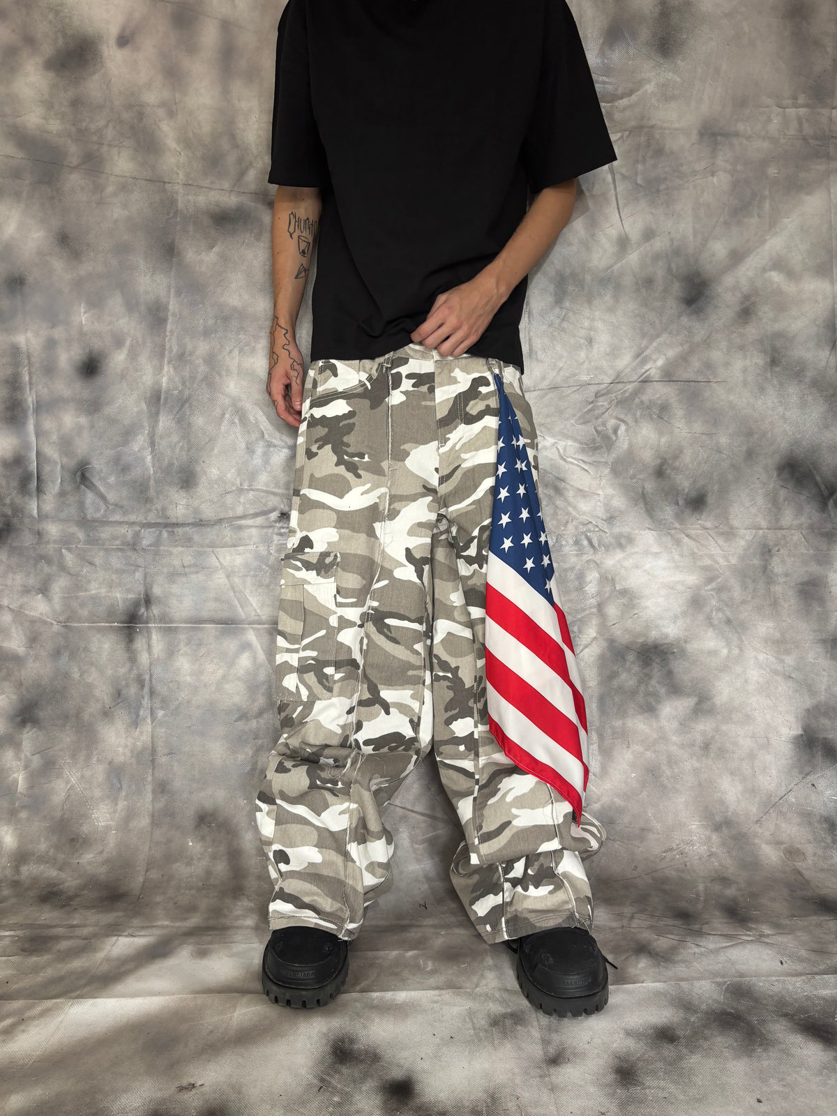 Cargo Camo – WHITE