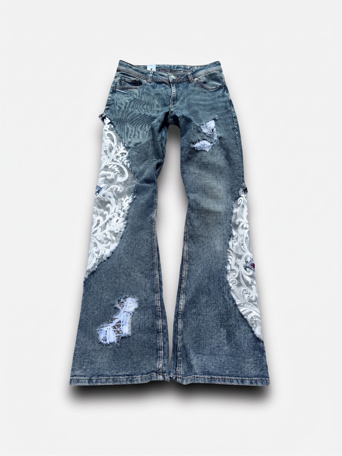 EY¢ Lace Jeans – BLUE