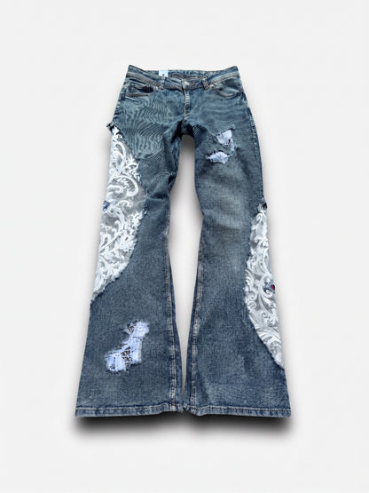 EY¢ Lace Jeans – BLUE
