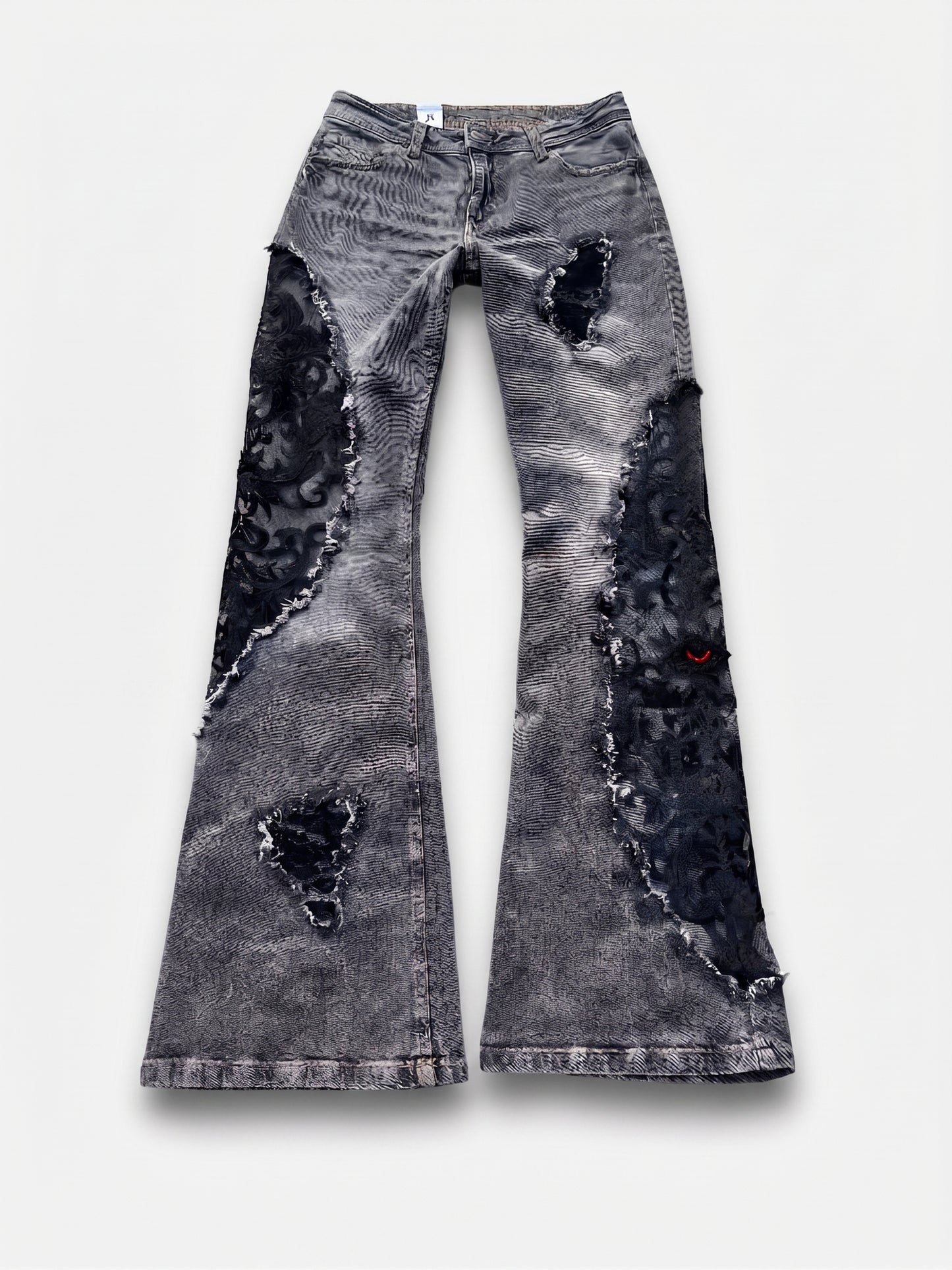EY¢ Lace Jeans – GRAY