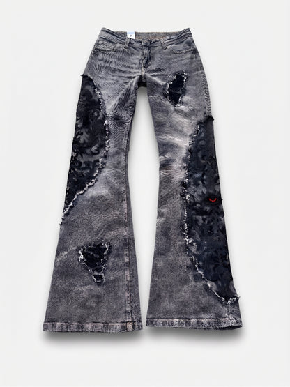 EY¢ Lace Jeans – GRAY