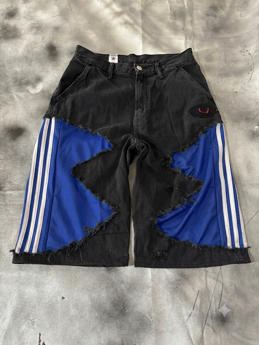 Jorts – BLACK STRIPES