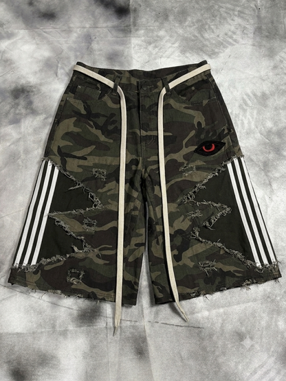 Jorts – CAMO STRIPES