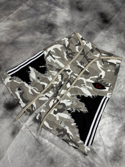 Jorts – CAMO STRIPES